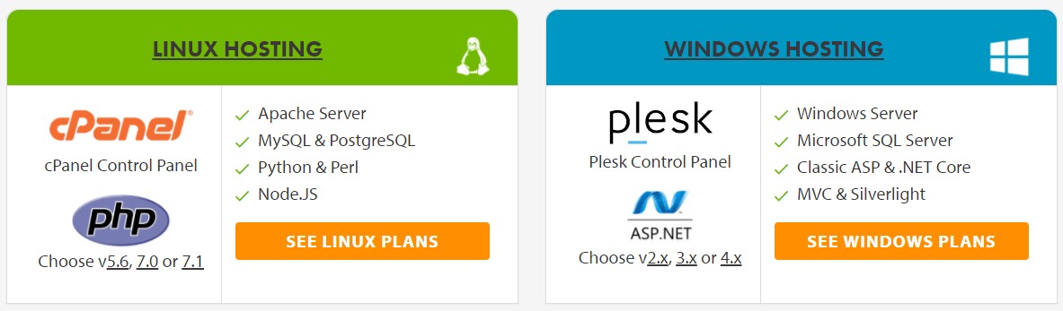Nên chọn hosting Linux hay hosting Windows?